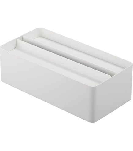 山崎実業　トラッシュカン トール　ホワイト　Trash Can Tall 楽天市場】トラッシュカン 角型ロング タワー 山崎実業 tower